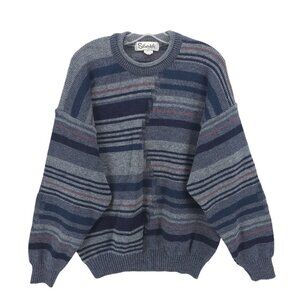 SILVERDALE KNITWEAR New Zealand 100% Wool Sweater Pullover Men's MEDIUM